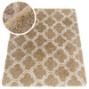 Dywan do salonu shaggy DECOR antypoślizgowy miękki puszysty modny 200x300 Khaki Lantern