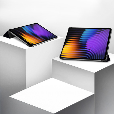 Puzdro grafické na Xiaomi Pad 7 / Pad 7 Pro 11.2 s klapkou / Xiaomi Pad 7 Pro - ochranné so stojanom