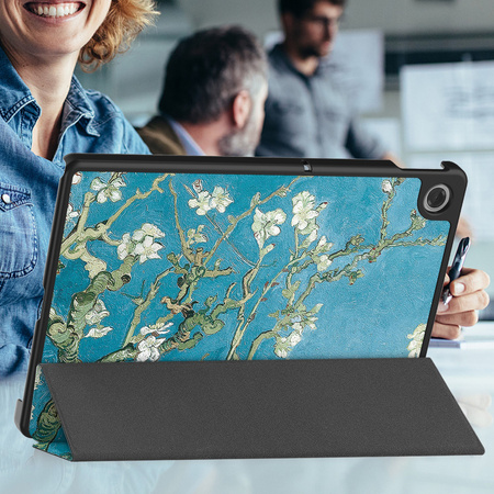 Puzdro grafické na Lenovo Tab 10.1 2025 s klapkou - ochranné so stojanom