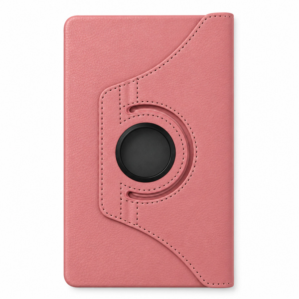 Etui obrotowe do Samsung Galaxy Tab A11 X135/ X133 A9 SM-X115/X110 - różowe
