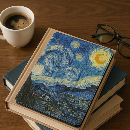Etui Graficzne do Lenovo Tab M11 10.95 11 - ochronne z podstawką, dostęp do portów i przycisków