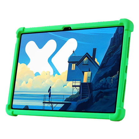 Etui pancerne Armor do Lenovo Idea Tab Pro / Pro MT 12.7 12 / Pro MT 2025, zielone - ochronne z podstawką