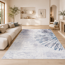NOVO Strado carpet modern for living room delicate gray pattern velvet Gray Shine 120x160 cm