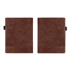 Etui z paskiem do Pocketbook Inkpad 4 / Color 2, brązowe - ochronne z podstawką