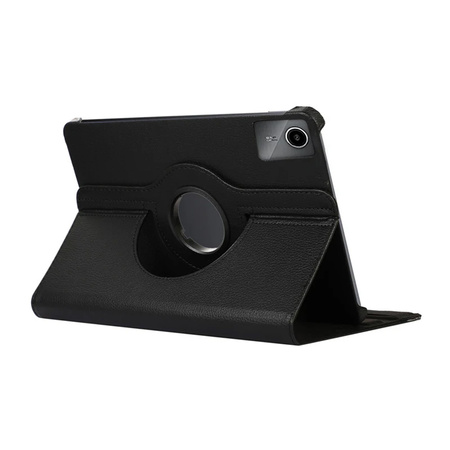 Puzdro otočné 360 na Lenovo Tab M11 10.95, čierne - ochranné so stojanom, prístup k portom a tlačidlám