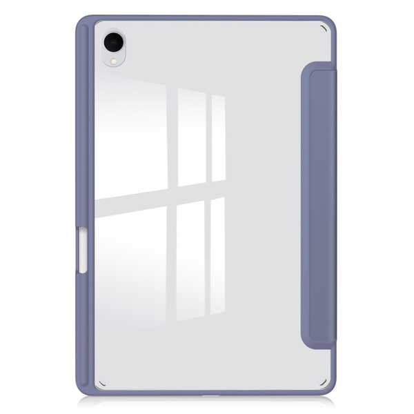 Etui Clear Pencil do Samsung Galaxy Tab S11 11 SM SMX736 z klapką, przezroczyste - ochronne