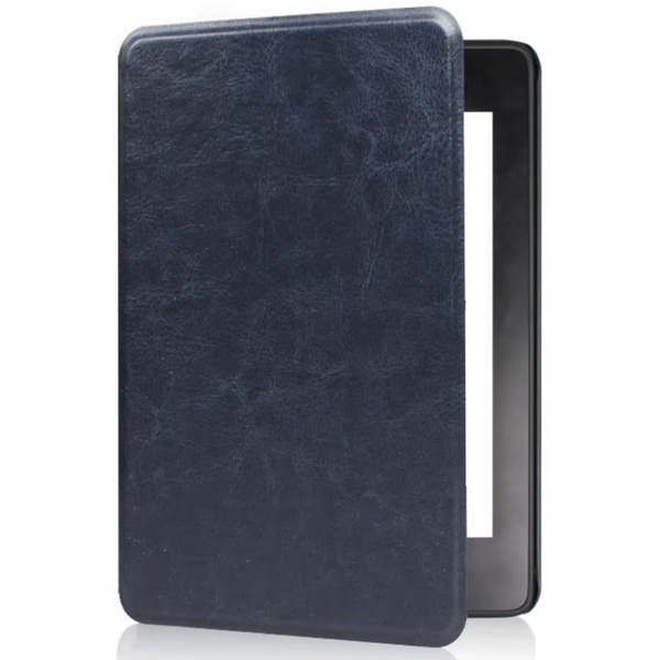 Leather Handle Kindle Paperwhite 6/ Colorsoft/ Signature Edition- Navy case
