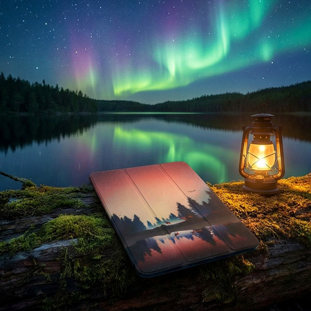 Puzdro grafické na Xiaomi Pad 7 / Pad 7 Pro 11.2 s klapkou / Xiaomi Pad 7 Pro - ochranné so stojanom