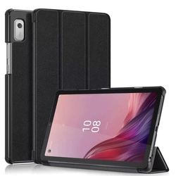 Etui z klapką futerał podstawka stojak do Lenovo Tab M9 TB-310XU TB-310FU, czarne