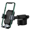 Gravity car mount for Baseus Tank phone with suction cup (black)