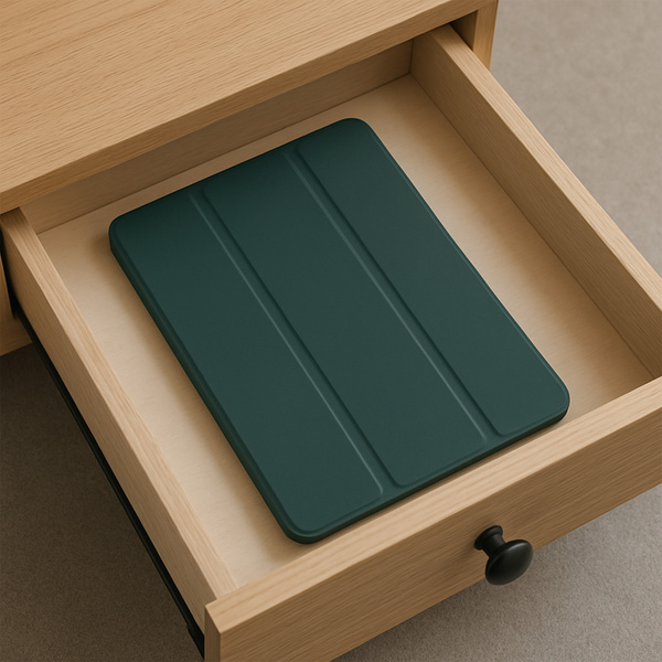 Etui Smart z uchwytem na rysik do Samsung Galaxy Tab S9 / S9 S10, zielone - ochronne z podstawką