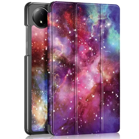 Puzdro Graphic na Redmi Pad SE 8.7 2024 / Redmi Pad, Galactica - ochranné so stojanom, prístup k portom a tlačidlám