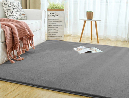 Rabbit Strado Rug 160x200 Silver (Silver)