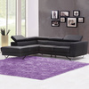 Shaggy Strado room carpet 200x200 PurpleFlower (Light purple)
