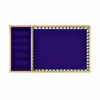 Szklana szkatułka na biżuterię 26x13x4cm 4A Purple