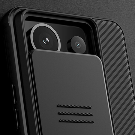 Etui pokrowiec z osłoną aparatu Nillkin CamShield Pro do Redmi Note 13 Pro, czarne