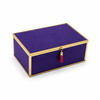 Szkatułka na biżuterię 18x13x7 cm 4ASS CLR Purple