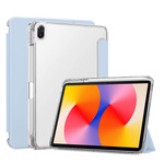 Etui CLEAR PENCIL do Huawei MatePad SE 11 2024 AGS6-W00 podstawka na rysik, niebieskie