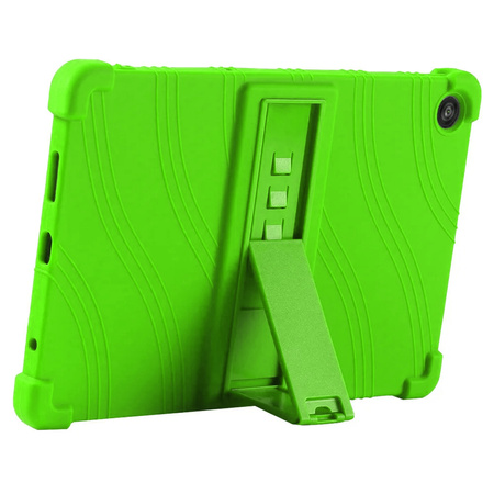 Puzdro Armor na T-Mobile T Tablet 2 10.1 5G 2025 pancierové, zelené - ochranné so stojanom