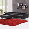 Dywan Shaggy 200x300 cm, czerwony - miękki, puszysty do salonu i sypialni