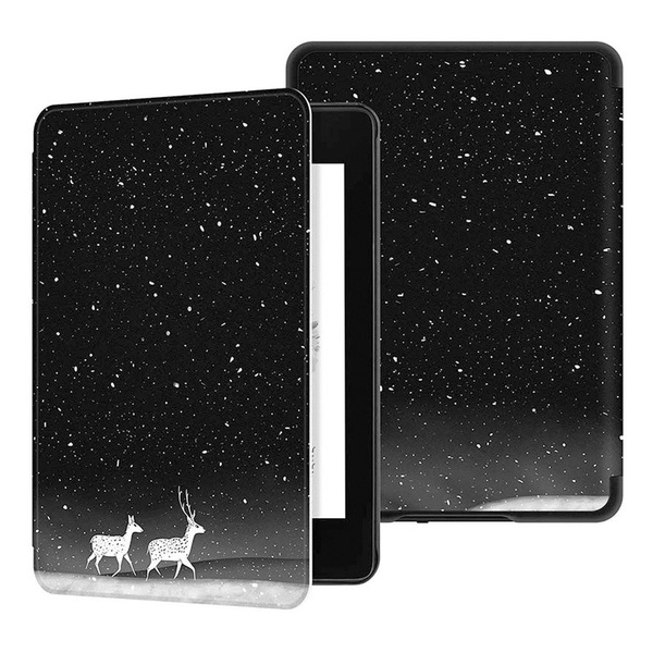 Smart Case Graphic Case for Kindle Paperwhite 1/ 2/ 3 (Snow Deer)