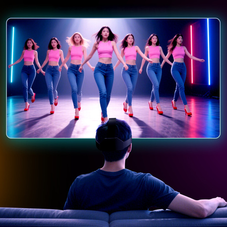 Okulary VR do telefonu VRG Q8 Wirtualna Rzeczywistość 3D Gogle Gry Filmy