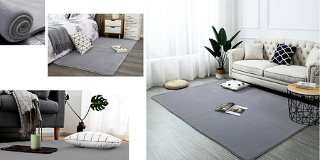 Rabbit Strado Rug 160x200 Silver (Silver)
