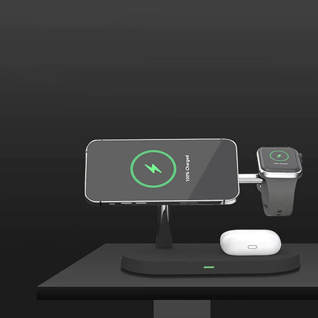 QI T268 3-in-1 inductive charger for Apple iPhone/AirPods/Watch