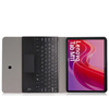 Etui z klawiaturą Bluetooth do Lenovo Tab M11, czarne - ochronne z podstawką, dostęp do portów i przycisków