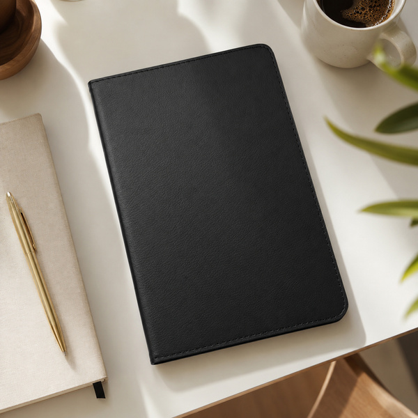 Etui obrotowe do Huawei MediaPad T3 10 9.6 z klapką i podstawką - czarne