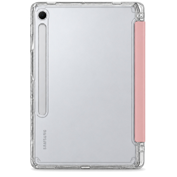 Etui do Galaxy Tab S10 Lite 10.9/ S10 FE/ S9 FE/ S9/ S8 z miejscem na rysik - różowe