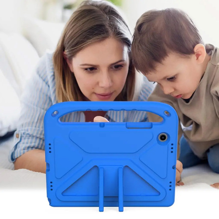 Etui FunColor z uchwytem do Galaxy Tab A9 Plus 11 X210 / X215 / X216, niebieskie - ochronne