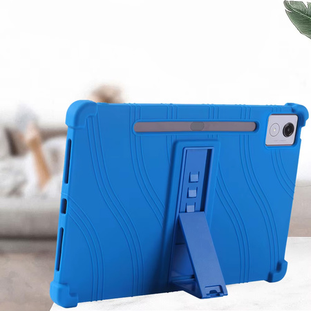 Puzdro pancierové Armor na Lenovo Idea Tab Pro / Pro MT 12.7 12 / Pro MT 2025, modré - ochranné so stojanom
