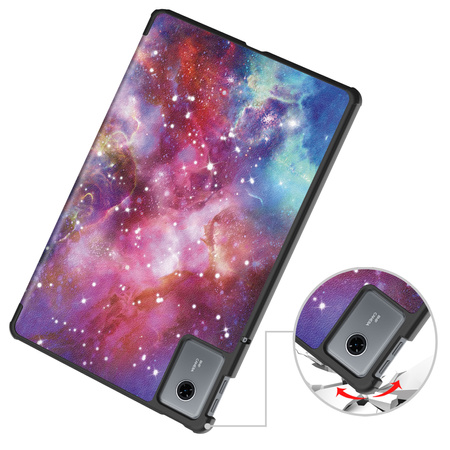 Puzdro grafické na Lenovo Idea Tab 11 s klapkou - ochranné so stojanom