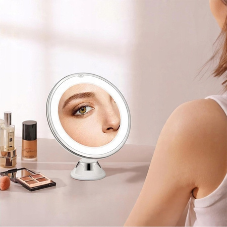 LED makeup magnifying mirror - FMM2