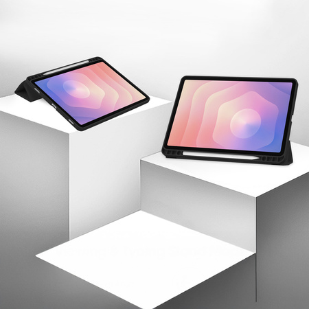 Puzdro Smart Pencil na Samsung Galaxy Tab S11 11 SM SMX736 s klapkou, čierne - ochranné
