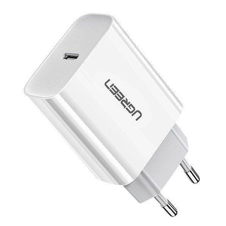 Ugreen USB Power Delivery 3.0 Quick Charge 4.0+ wall charger 20W 3A white (60450)