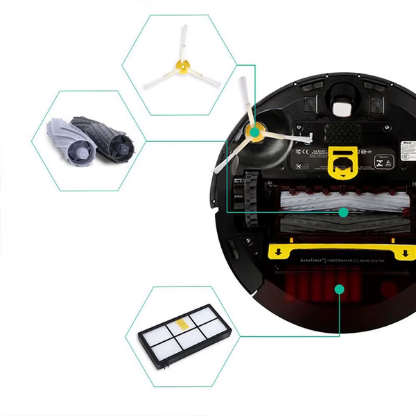 Szczotki filtry hepa iRobot Roomba 800 900 865 875 876 960 961 964 976 981