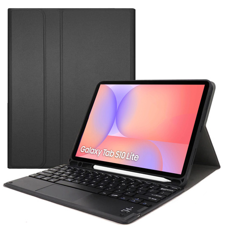 Etui z klawiaturą do Samsung Galaxy Tab S10 Lite - ochronne z podstawką, dostęp do portów i przycisków