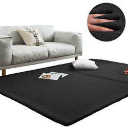 Rabbit Strado room rug 180x260 Black (Black)