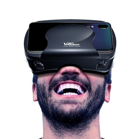 Zestaw Okulary 3D VR Vrg Pro + Gamepad Shinecon B01 - do smartfona na filmy i gry