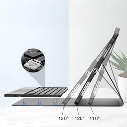 Puzdro s klávesnicou na Xiaomi Pad 7 / Pad 7 Pro 11.2 na stylus / Xiaomi Pad 7 Pro, čierne - ochranné so stojanom