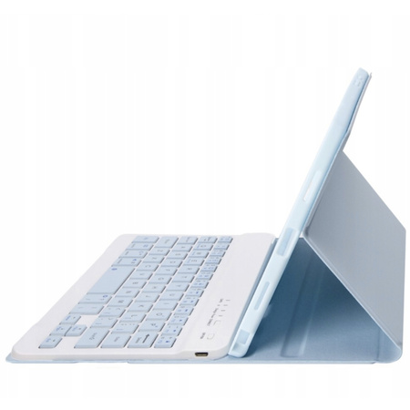 Bluetooth Keyboard Case for Samsung Galaxy Tab A9 8.7 CFX110 (Blue)