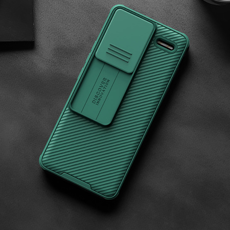 Puzdro Nillkin CamShield Pro na Redmi Note 13 Pro Plus 5G, zelené - ochranné so stojanom