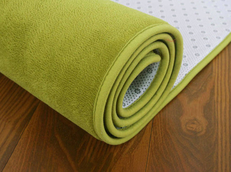 Dywan Polar antypoślizgowy nowoczesny puszysty modny salon 200x300, zielony