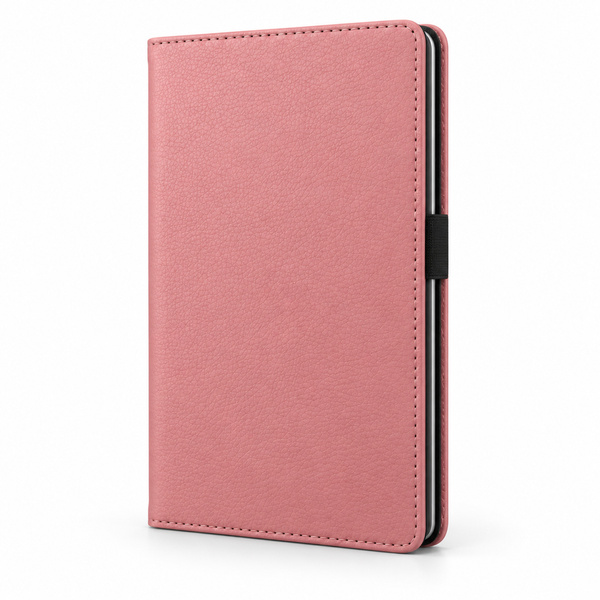 Etui obrotowe do Samsung Galaxy Tab A11 X135/ X133 A9 SM-X115/X110 - różowe