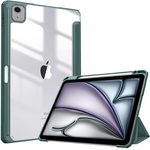 Etui Crystal Pencil do iPad Air 13 Gen 6 2024 A2903 A2904 / Gen. 6 2024, zielone - ochronne