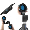 LED gaming headphones with microphone HunterSpider V01 (Red)