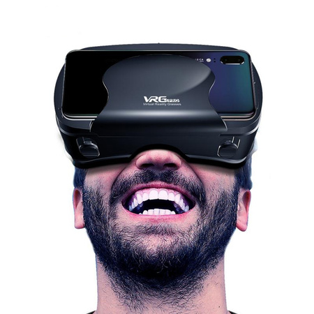 Okuliare VR na virtuálnu realitu okuliare 3D Vrg Pro na smartfón