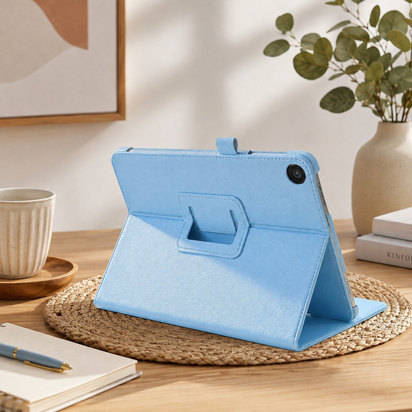 Etui do Lenovo Tab 10.1 2025 TB311FU TB311XU ZAEH0040PL z klapką - niebieskie